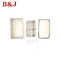 Plasticity of 150x250x100 IP68 Waterproof Joint  Transparent cover box